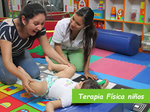 Terapia física niños