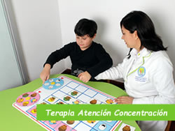 Terapia atención concentración