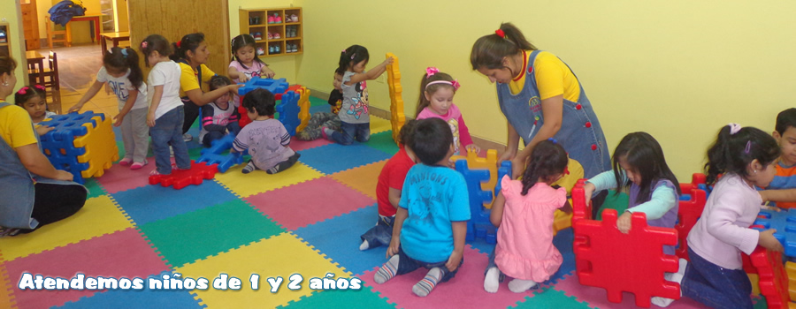 Atendemos ni&ntilde;os de 1 y 2 a&ntilde;os